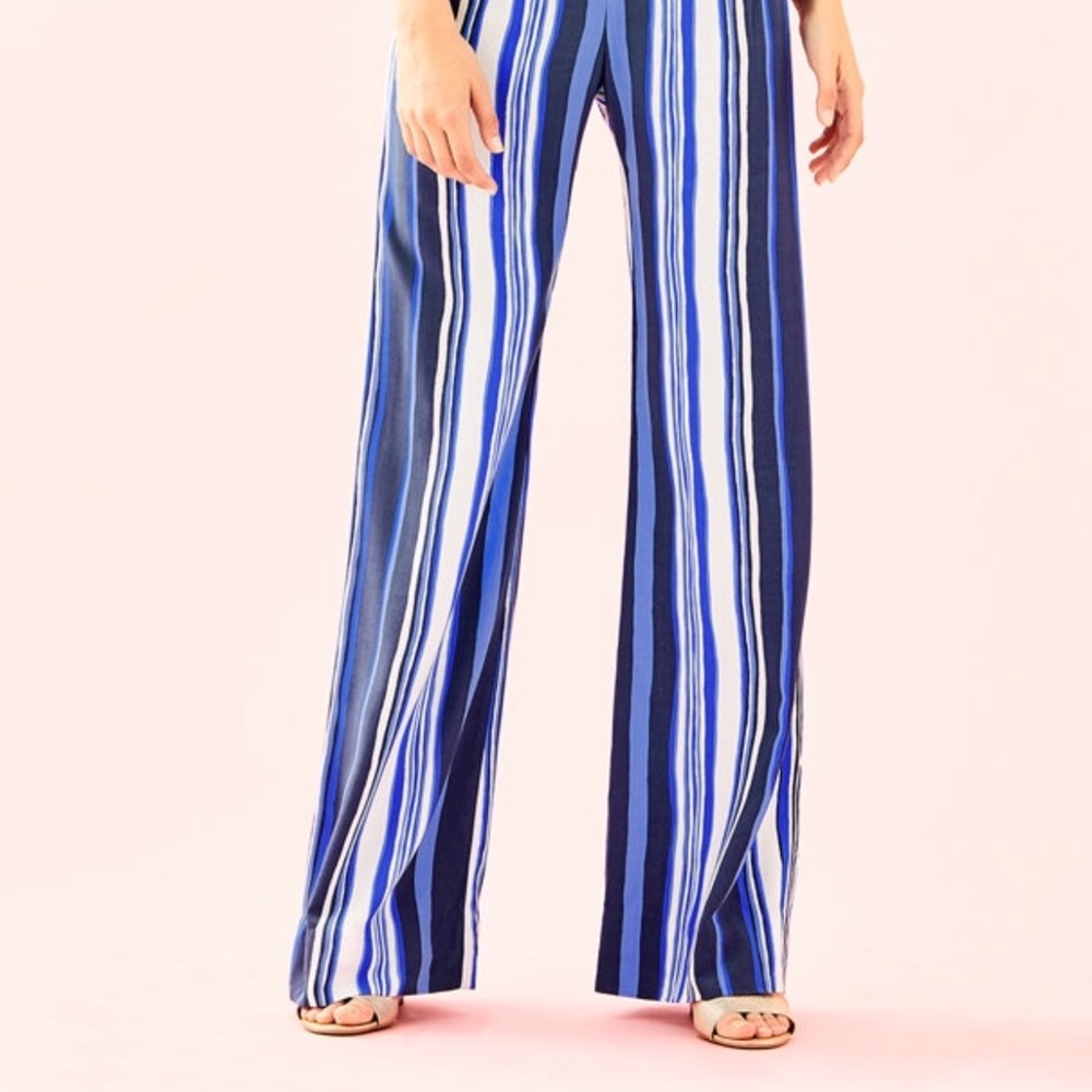 Lilly Pulitzer Bal Harbour Palazzo Pants - Picture 2 of 7